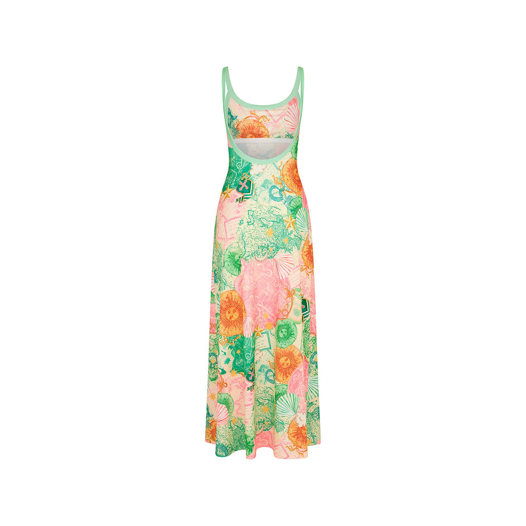 Scoop Low Back Maxi Dress - Neverland