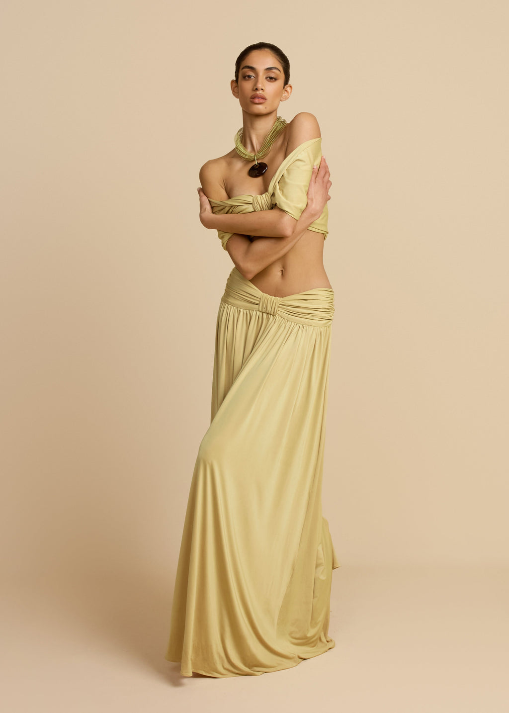 ALESSIA SKIRT SAND