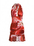 VESTIDO SOLITA CANELA mini