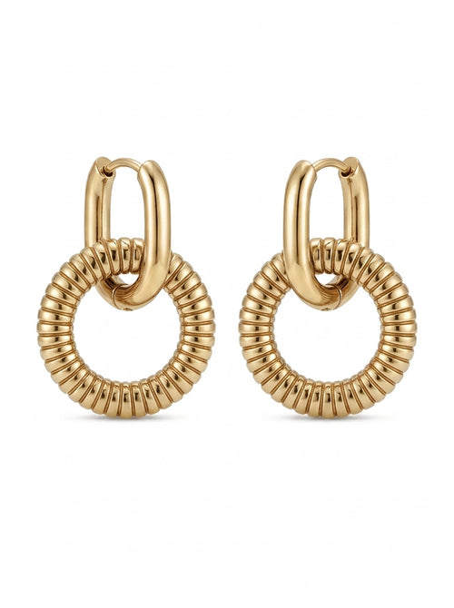BRINCOS Bianca gold