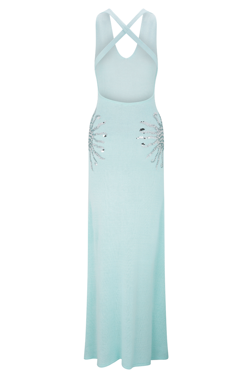 Vestido Celeste Shine