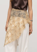 Ali Lace Wrap Scarf with Pin