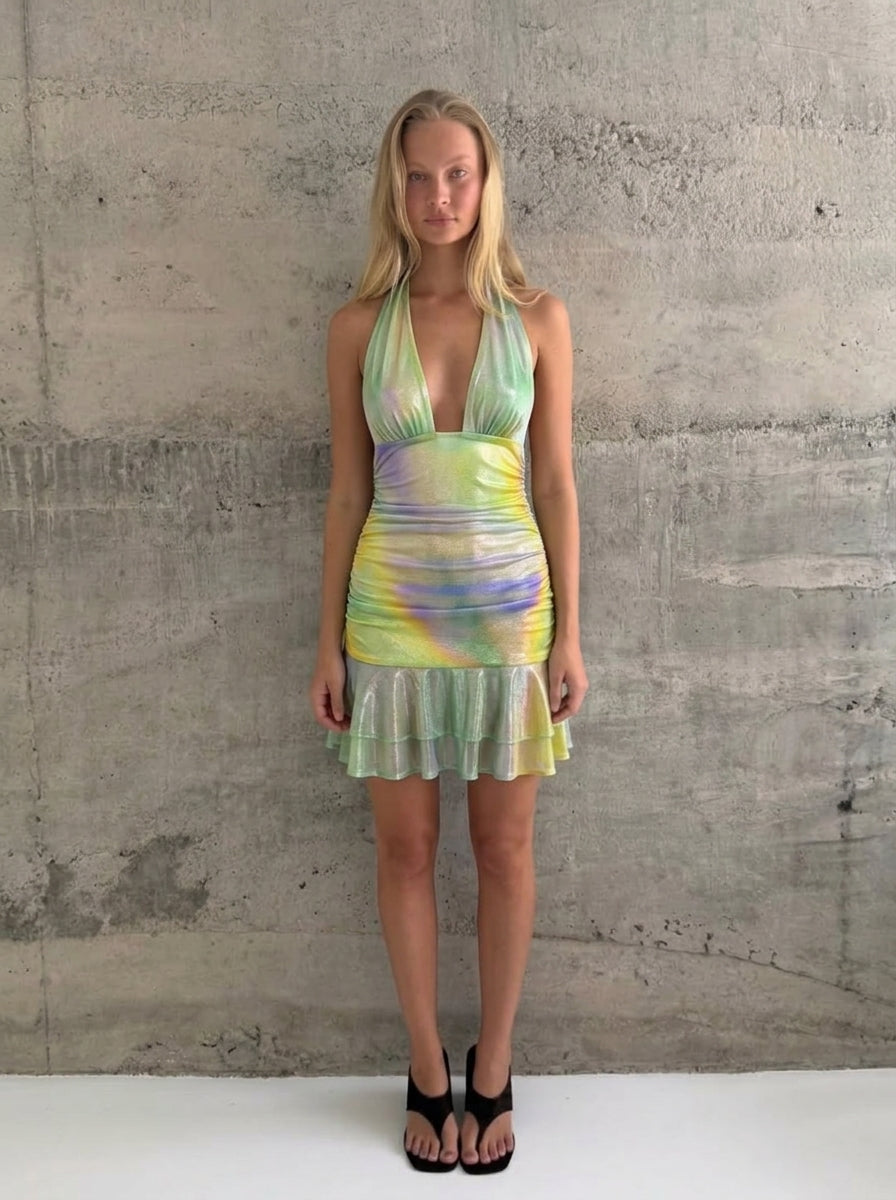 VESTIDO SOLITA CANELA mini