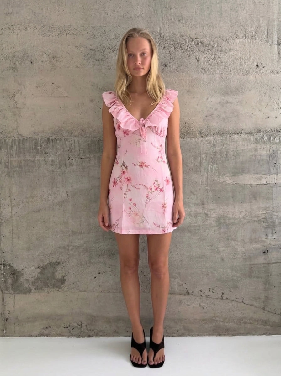 VESTIDO LILA mini