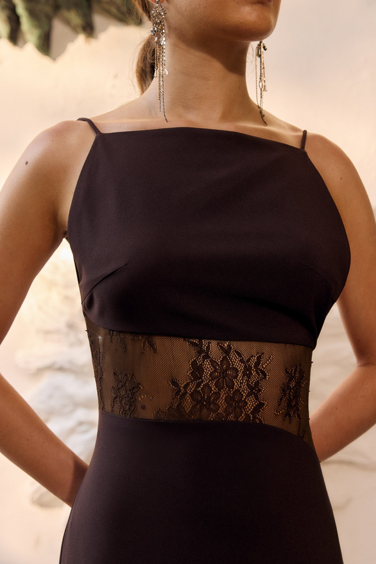 Vestido Nereida Chocolate