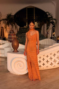 Vestido Perla Marena Naranja