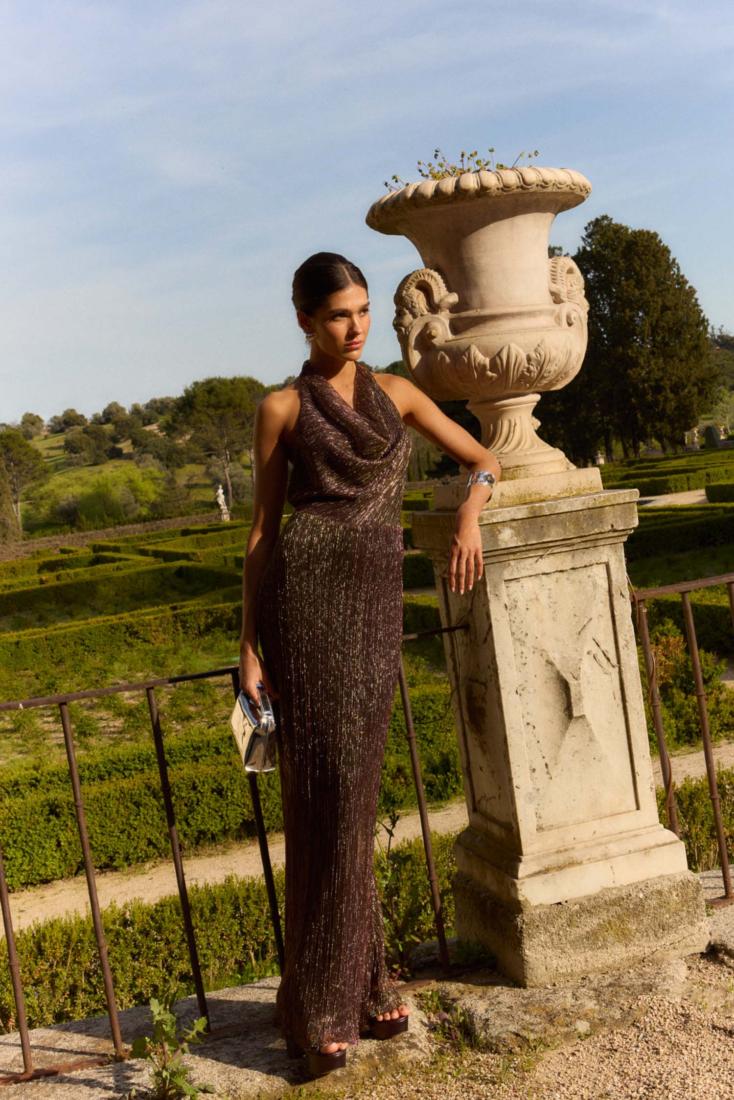 Vestido Sienna Cobre