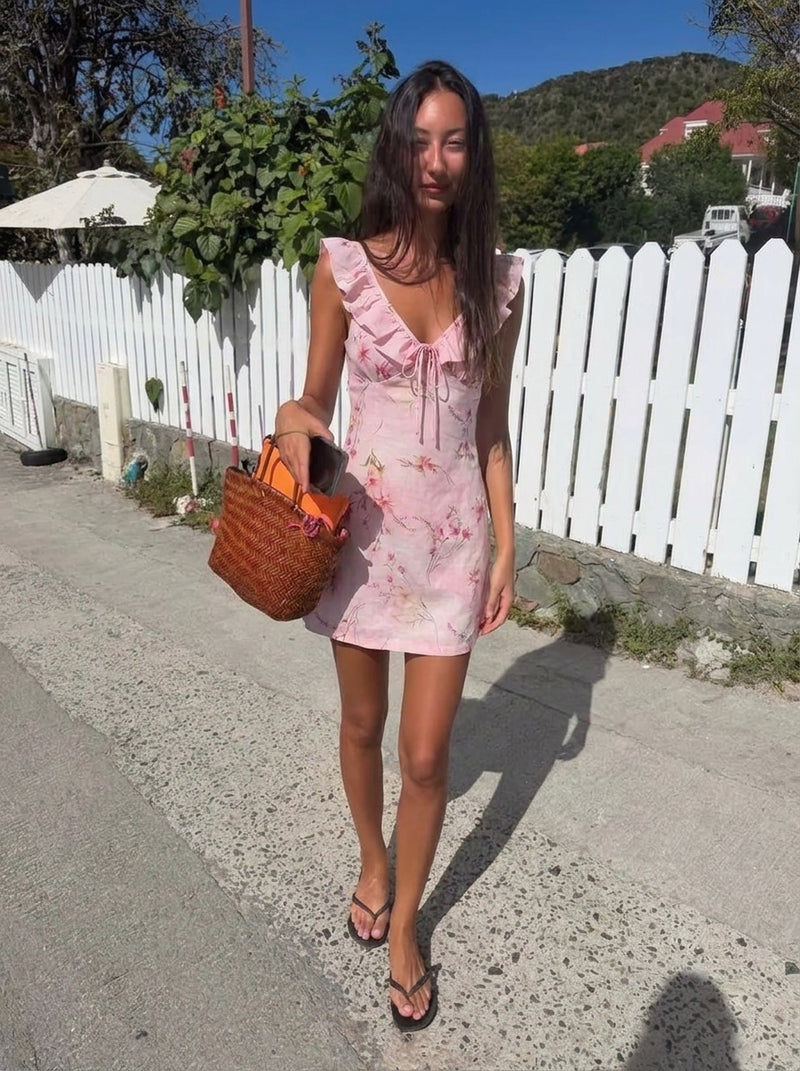 VESTIDO LILA mini