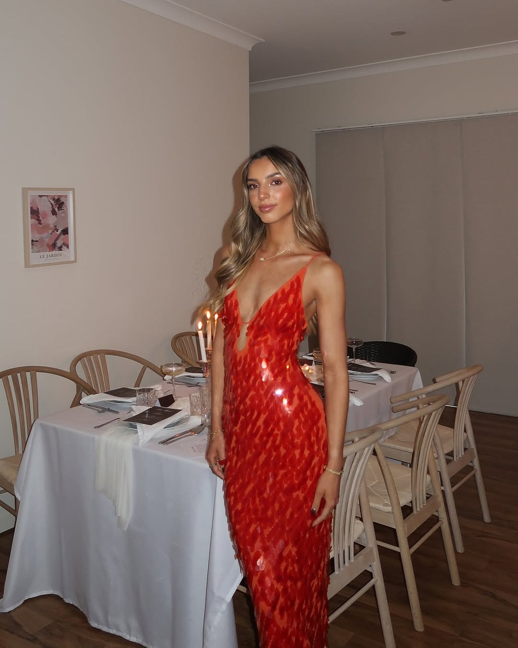 Kailani™ | Vestido largo maxi de lentejuelas