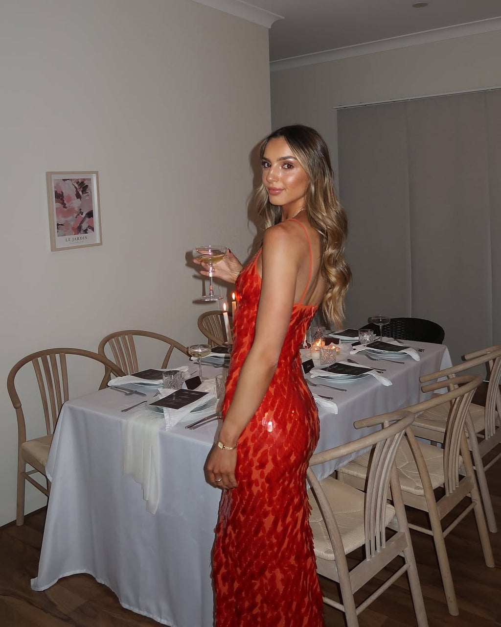 Kailani™ | Vestido largo maxi de lentejuelas