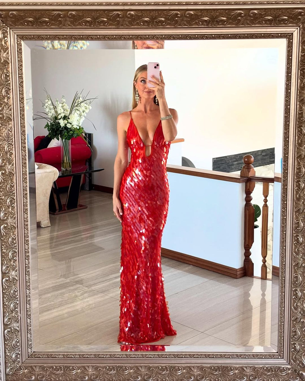 Kailani™ | Vestido largo maxi de lentejuelas