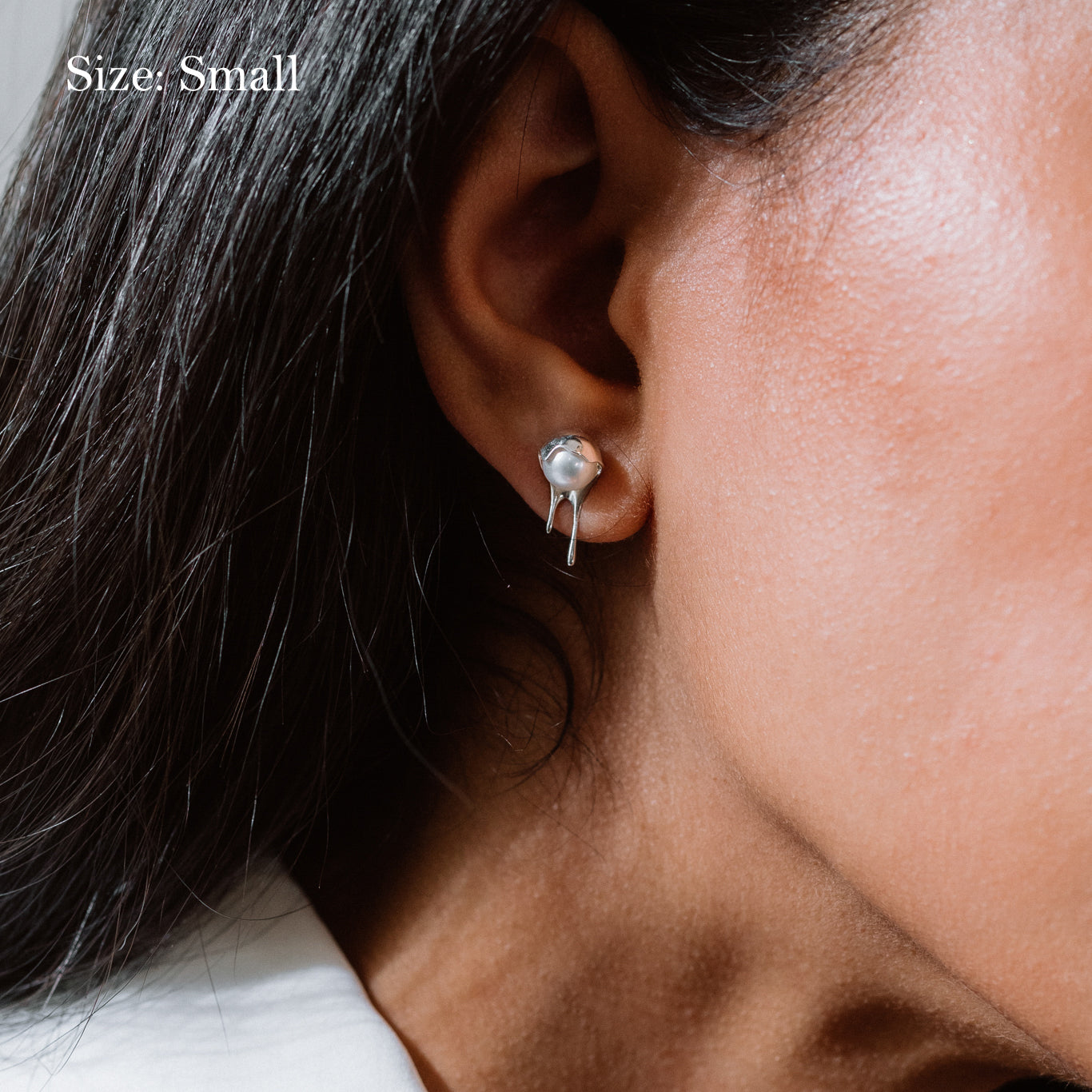 Melting Pearl Earrings