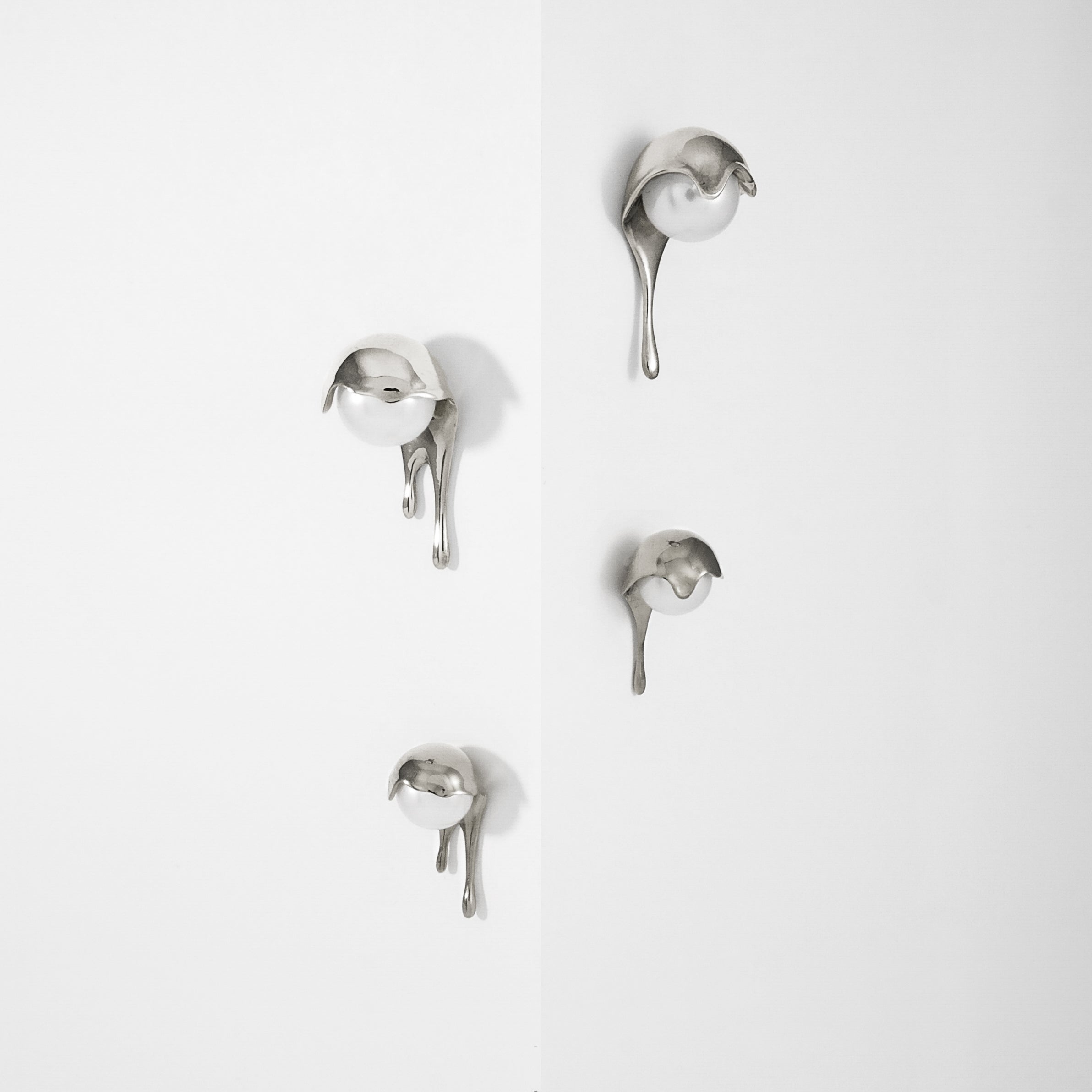 Melting Pearl Earrings