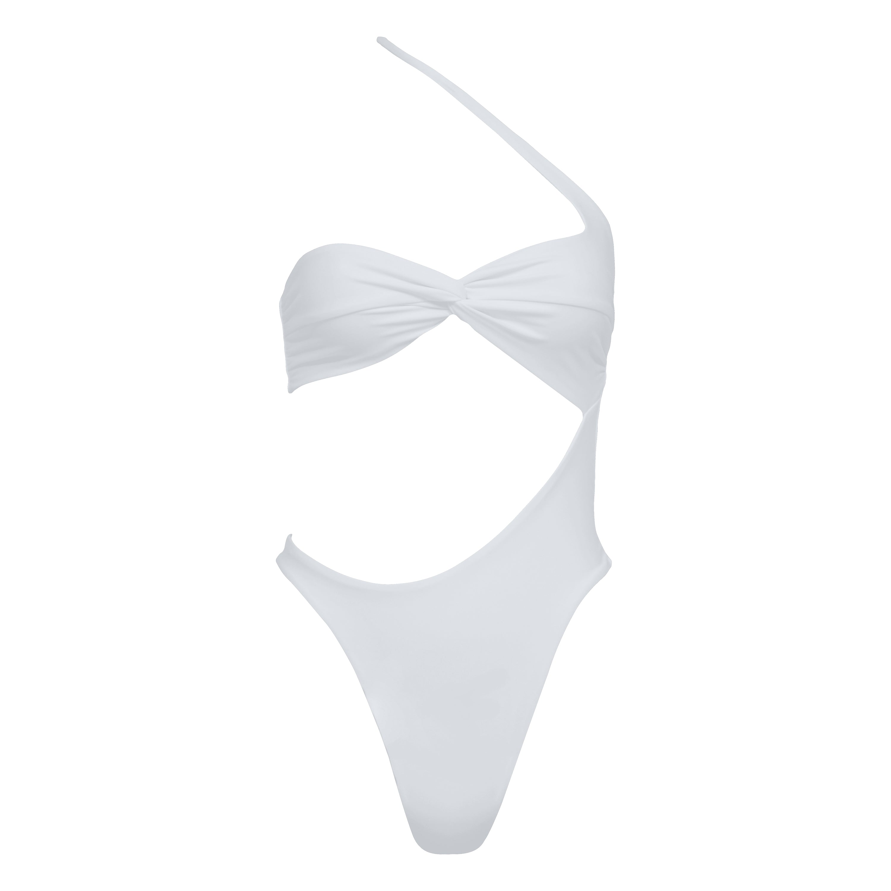 PALM ONE-PIECE - BIANCO
